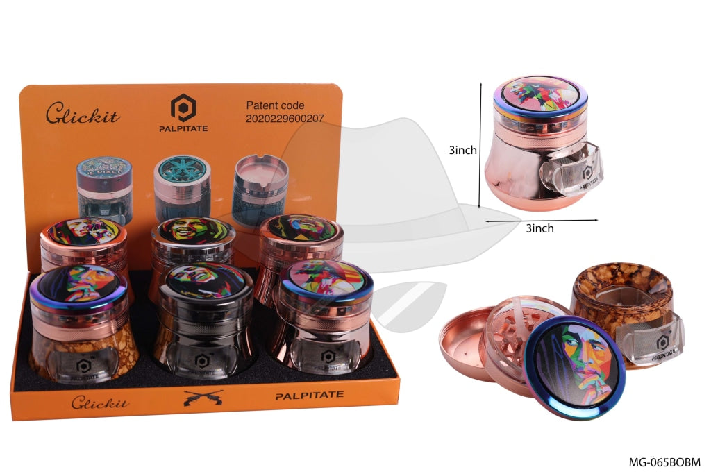 MG-065 BOB M 4part Grinder-6ct