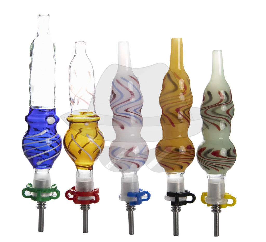 Mini nectar collector with titanium nail