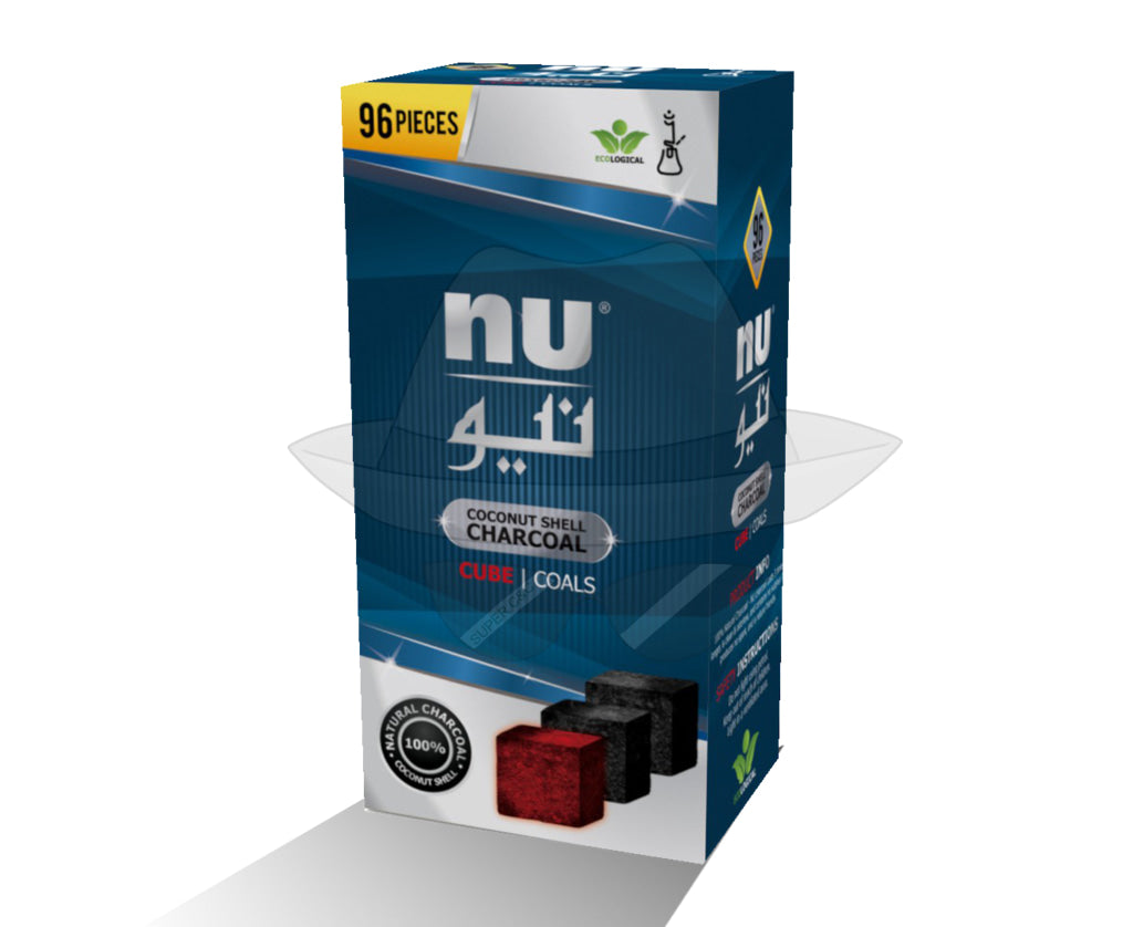 NU CUBE Coals - 96pcs