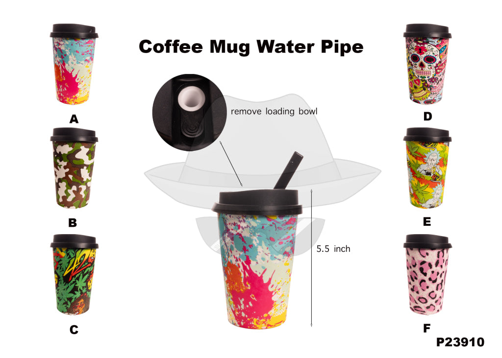 P23910 COFFEE CUP WATER PIPE