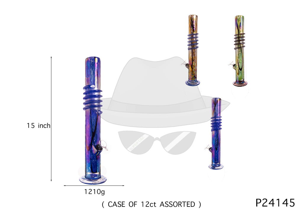 P24145 16 INCH SOFTGLASS WATER PIPE