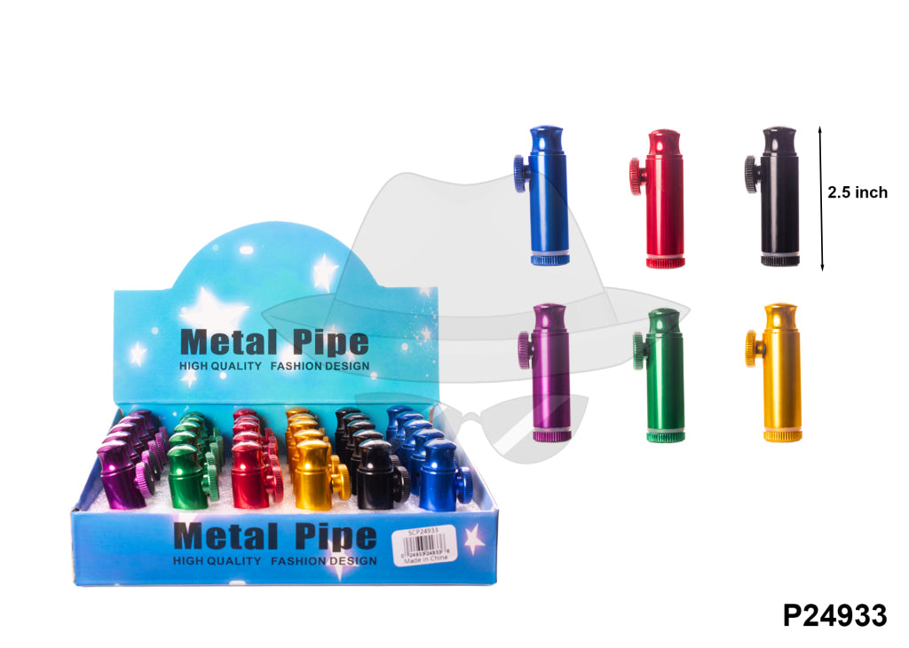 P24933 Snuffer Metal Pipe-30ct