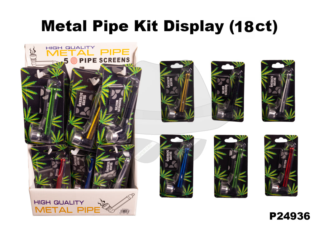 P24936 Metal Pipe Kit Display( 18ct)