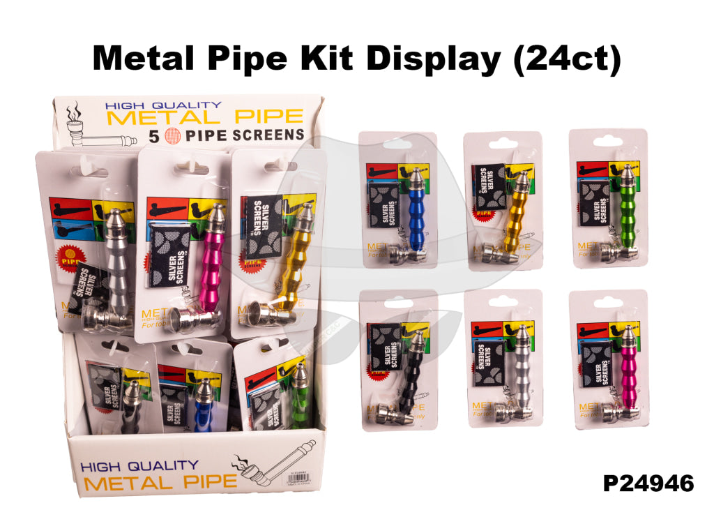 P24946 Metal Pipe Kit Display( 24ct)
