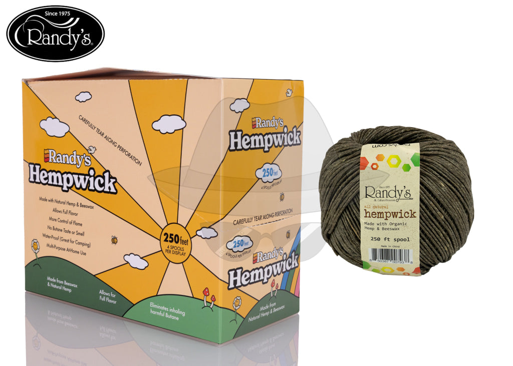 Randy's 250ft Hemp Wick -4ct