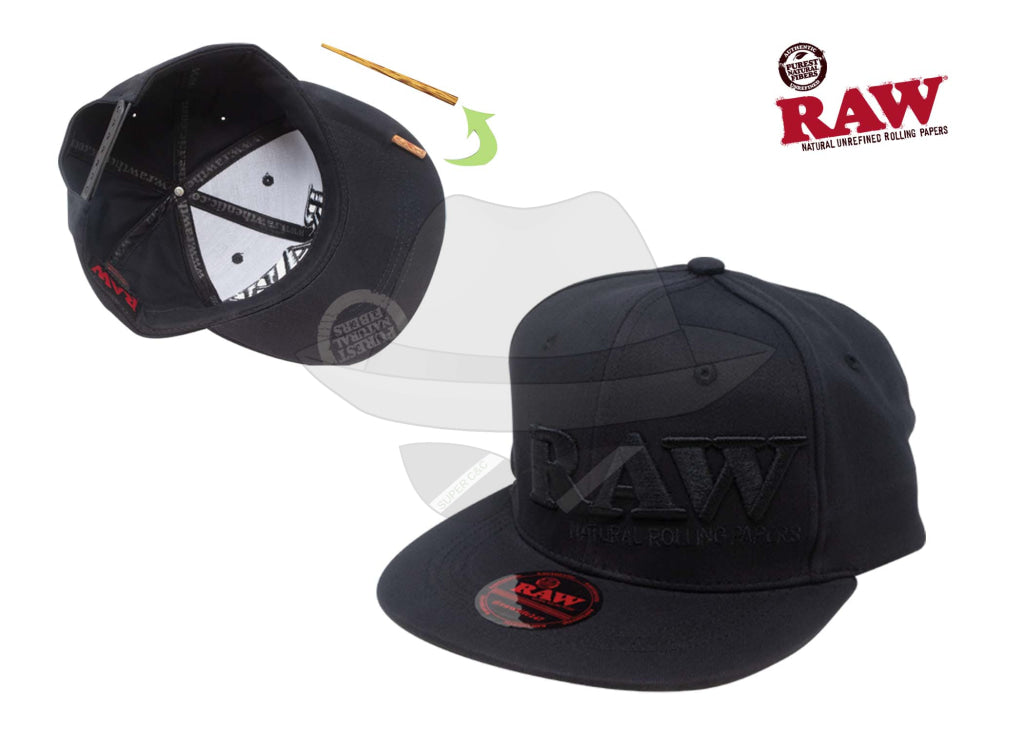 Raw Baseball Cap w/poket