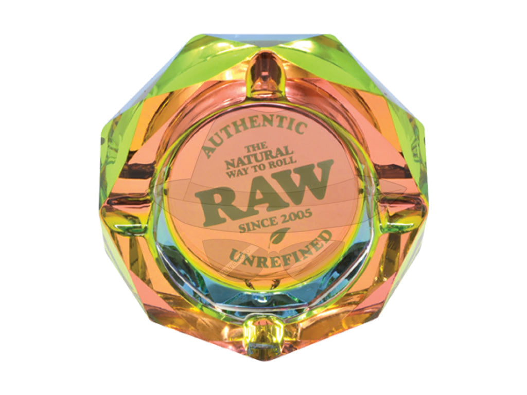 Raw Glass Ashtray