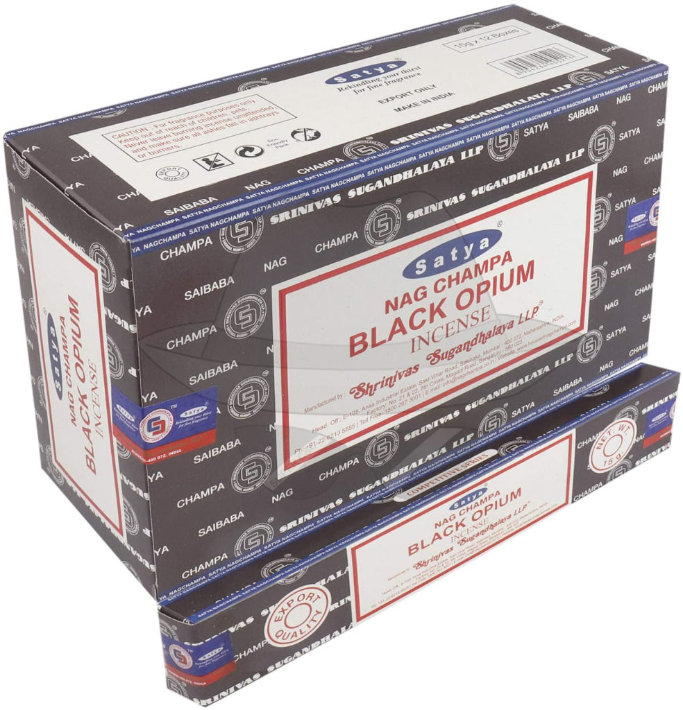 Satya Incense Black Opium