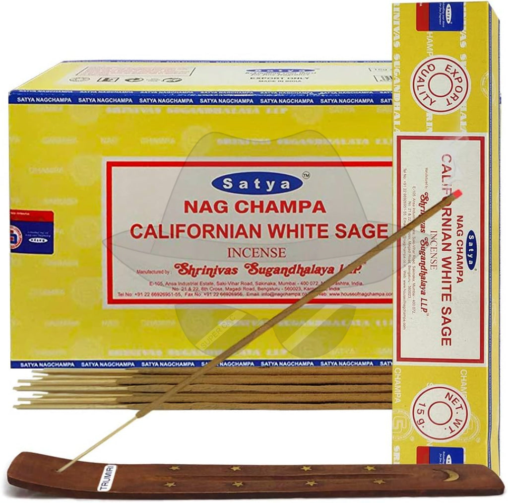 Satya Incense CALIFORNIAN WHITE SAGE
