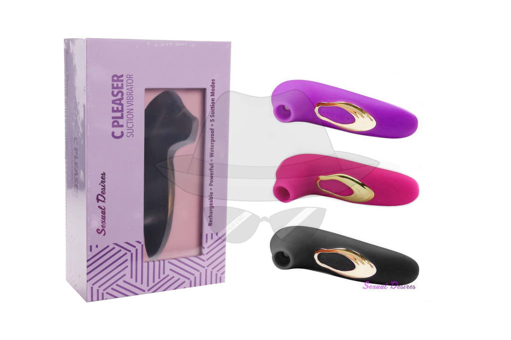 Sexual Desires C Pleaser Suction Vibrator