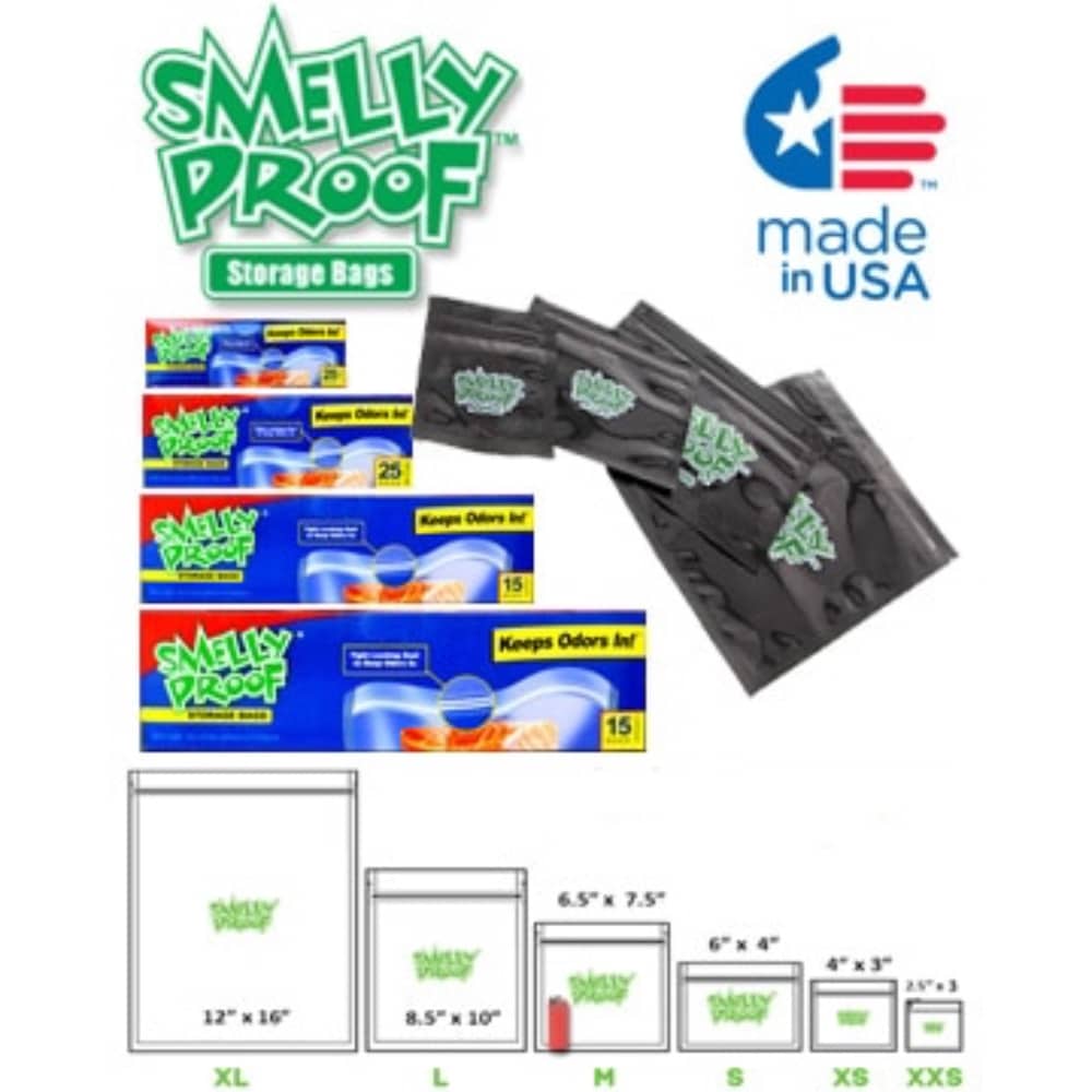 Smelly Proof Bags-Black