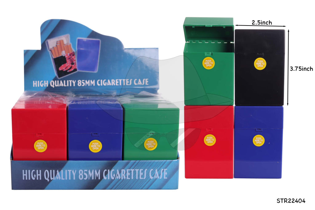 STR22404 85mm Cigarette Case-12ct