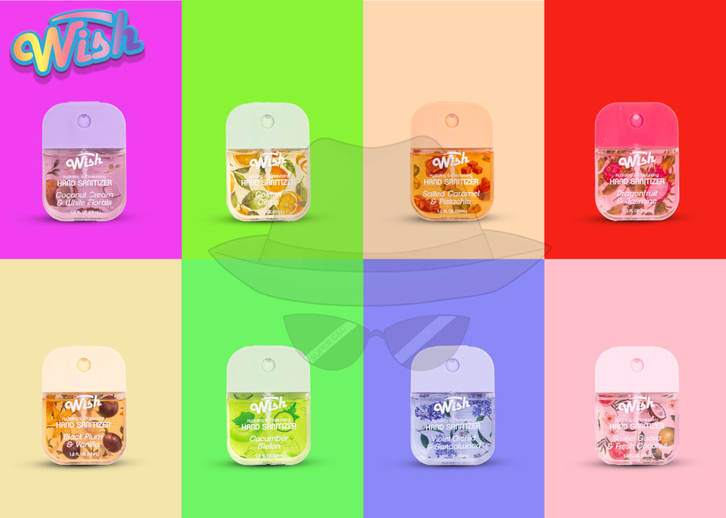 WISH Hydrating & Moisturizing Hand Sanitizer 1.2 oz