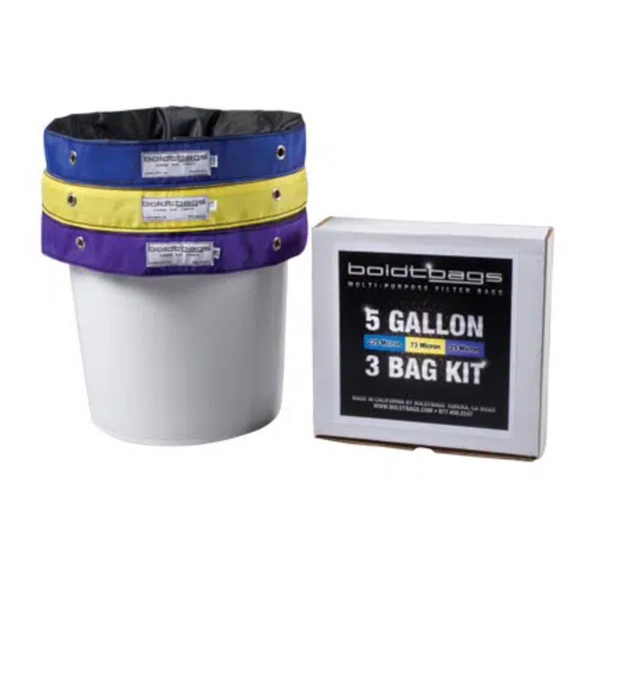 Boldtbags 5-Gallon 8-Bag Kit (220, 190, 160, 120, 90, 73, 45, 25 Micron Bags)