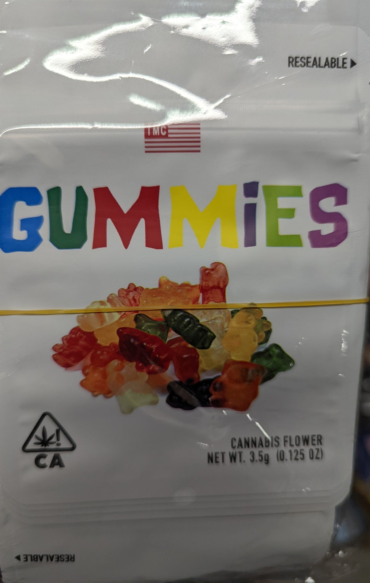 Gummies Matte Mylar Bags, 50bags/pk