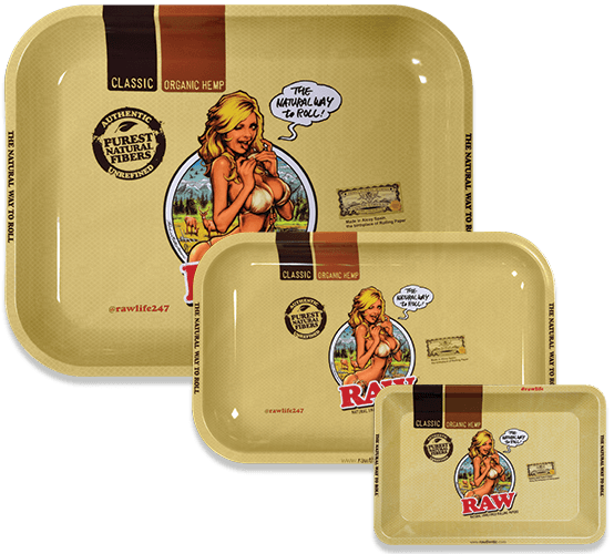 RAW Girl Rolling Tray