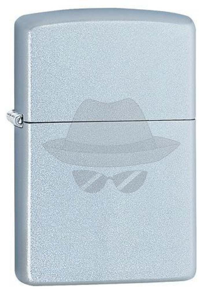 #005 ZIPPO OIL LIGHTER:REG SANTIN CHROME