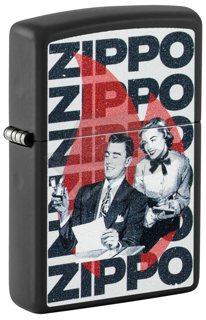 #024 Zippo Lighter: Vintage Zippo Design