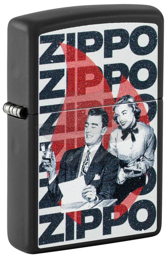 #024 Zippo Lighter: Vintage Zippo Design