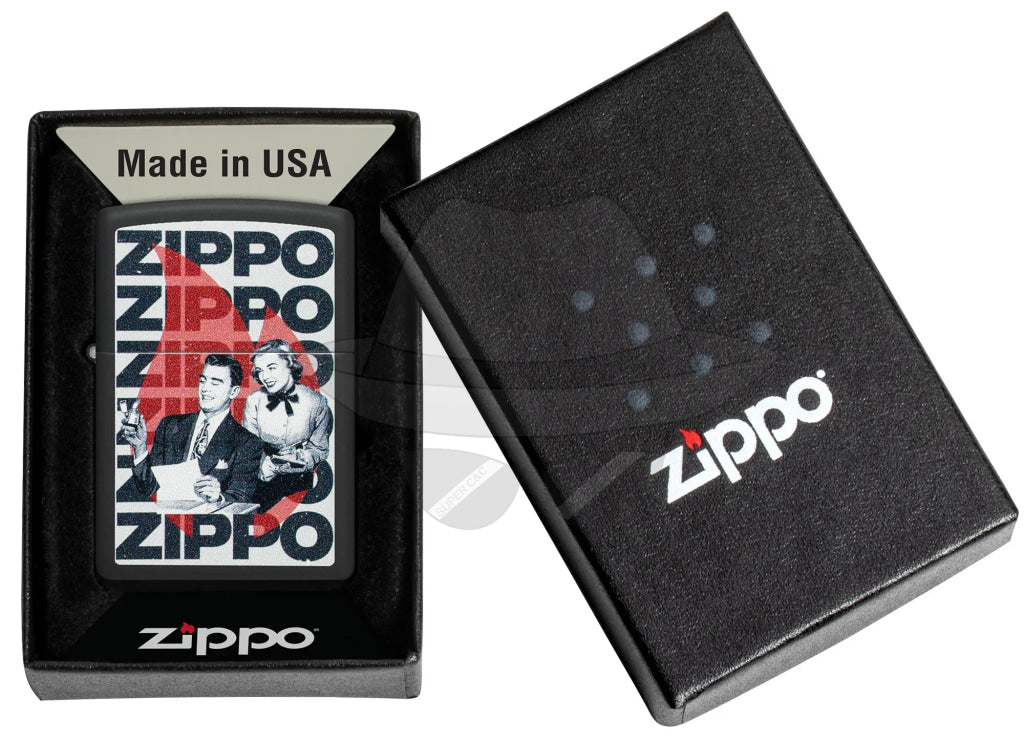#024 Zippo Lighter: Vintage Zippo Design