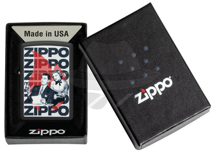 #024 Zippo Lighter: Vintage Zippo Design