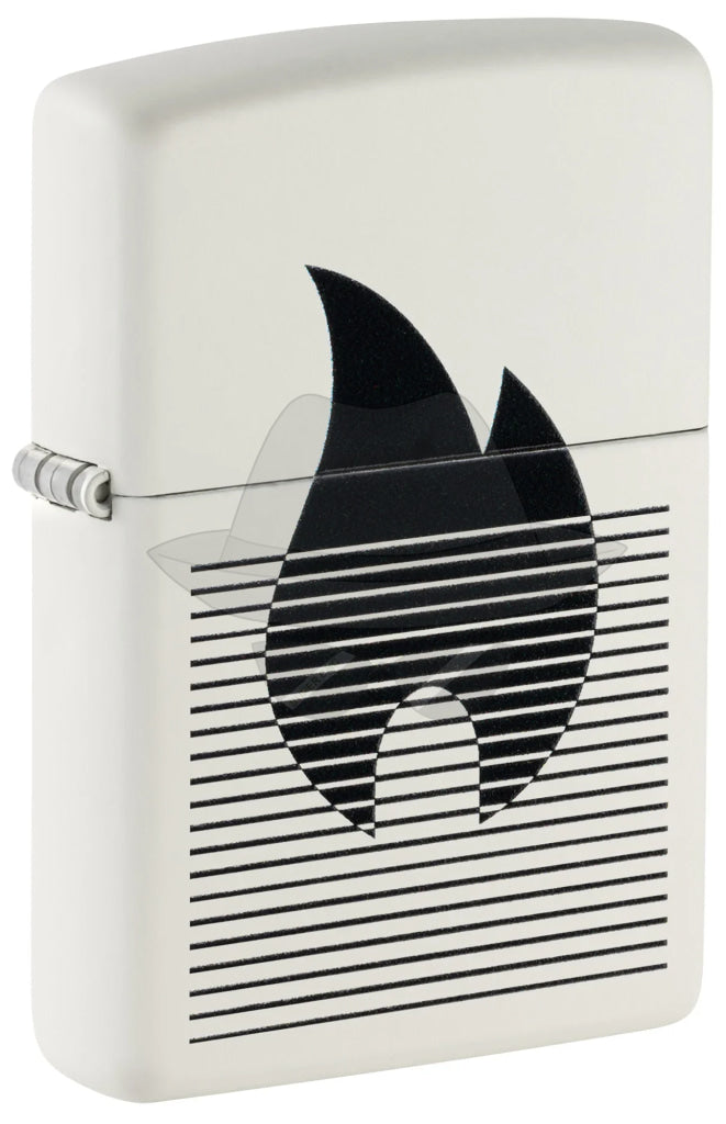 #025 Zippo Lighter: Flame Gradient Design