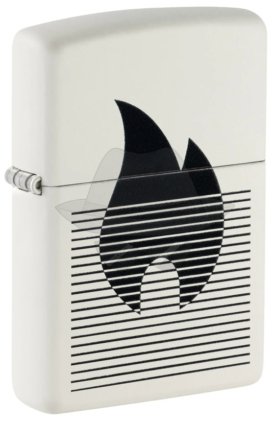 #025 Zippo Lighter: Flame Gradient Design