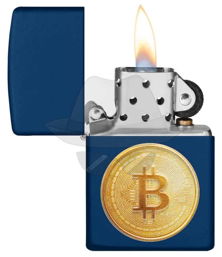 #042 ZIPPO OIL LIGHTER: BITCOIN