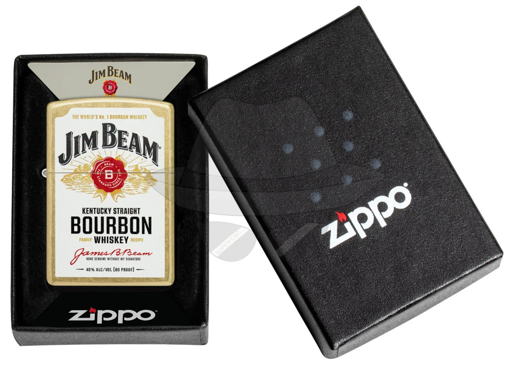 #044 Zippo Lighter: JIM BEAM
