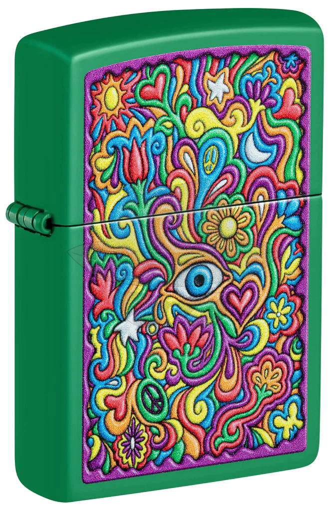 #068 Zippo Trippy Design