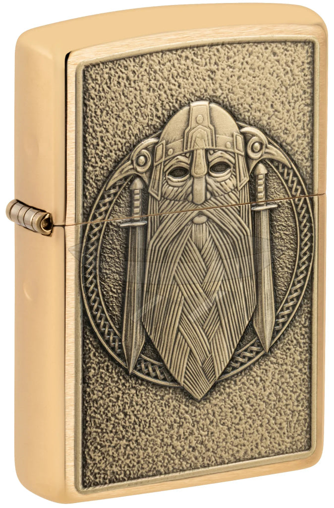 #070 ZIPPO OIL LIGHTER:Odin Emblem