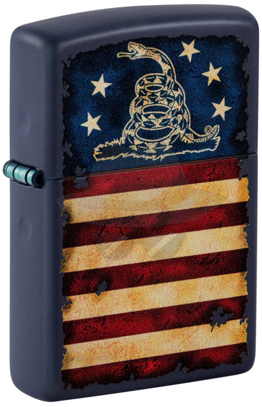 #091 ZIPPO OIL LIGHTER: DONT TREAD