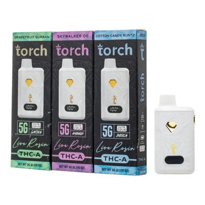 Torch 5G ThcA Live Rosin Vape