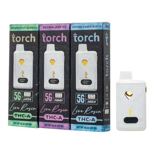 Torch 5G ThcA Live Rosin Vape