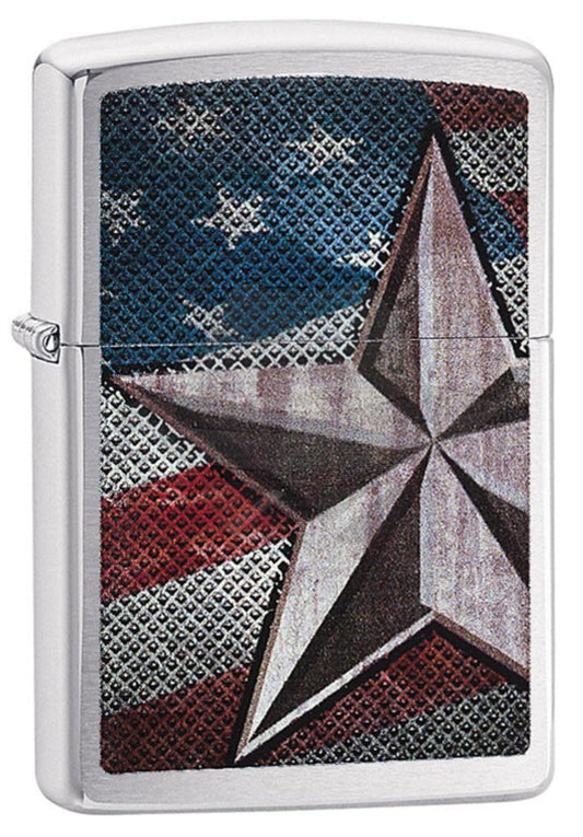 #101 ZIPPO OIL LIGHTER: RETRO STAR