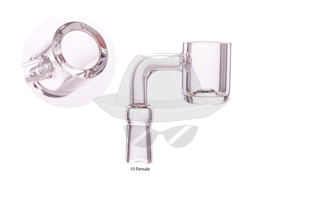 10mm Female Glass Banger  90-Degrees