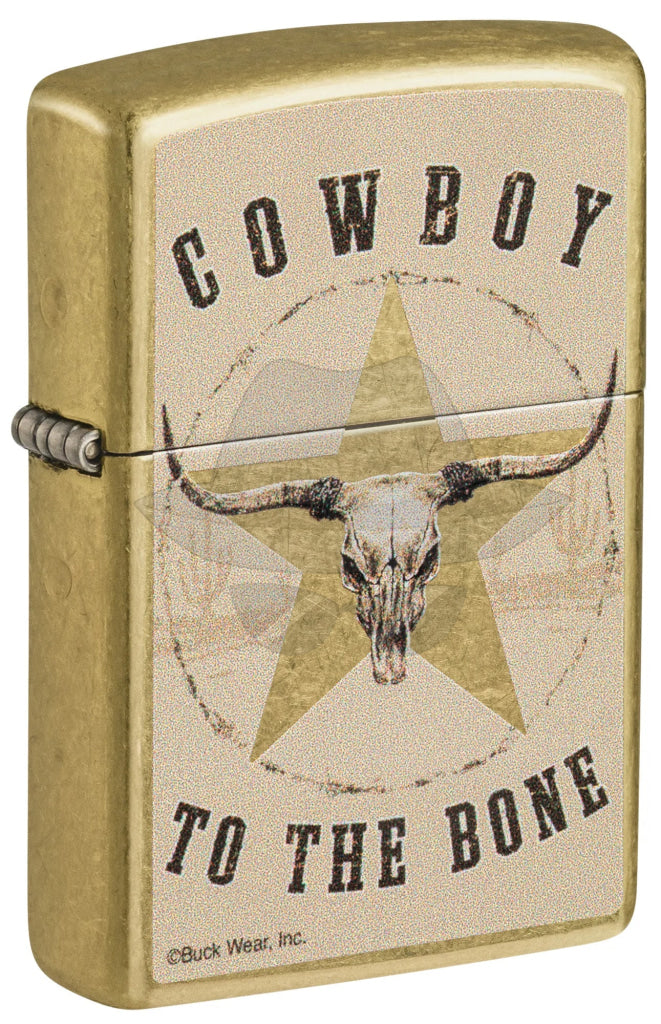 #113 ZIPPO OIL LIGHTER: COWBOY