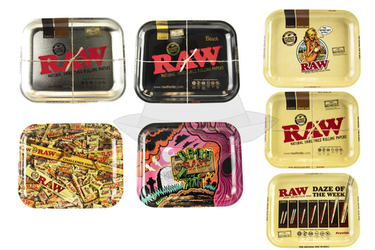 14" x 11" LRG size RAW PRODUCT MIX Rolling Tray
