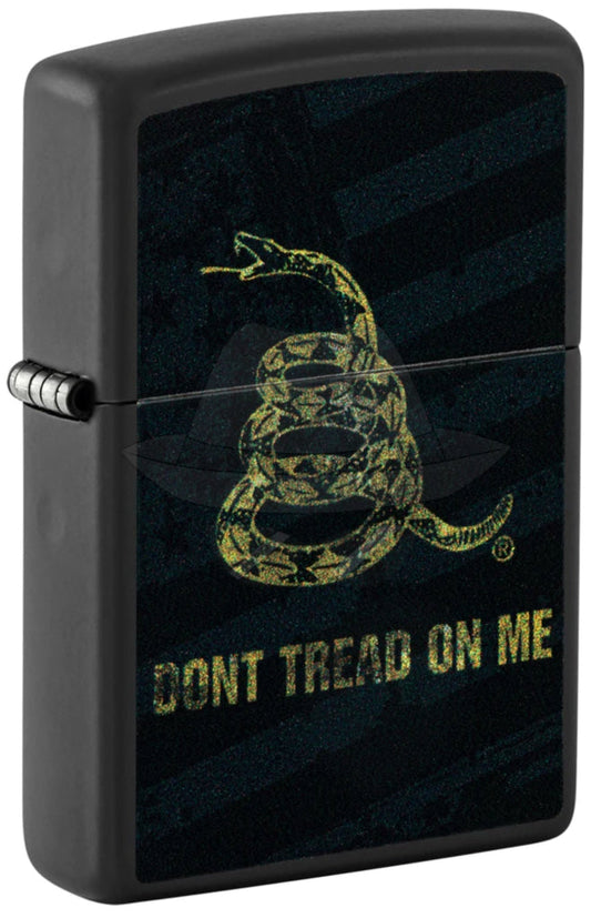 #146 ZIPPO OIL LIGHTER: DONT TREAD
