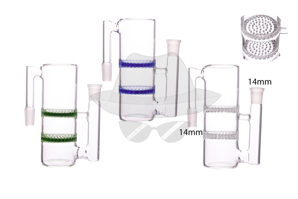 14mm Double Honeycomb Ash Catcher