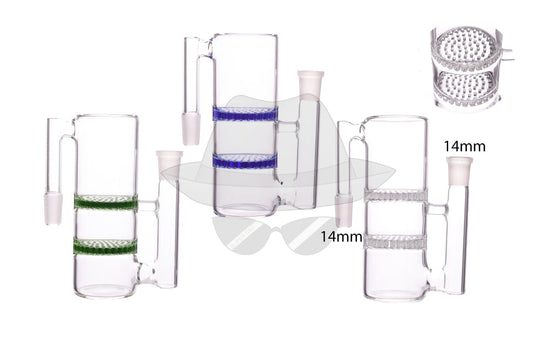 14mm Double Honeycomb Ash Catcher