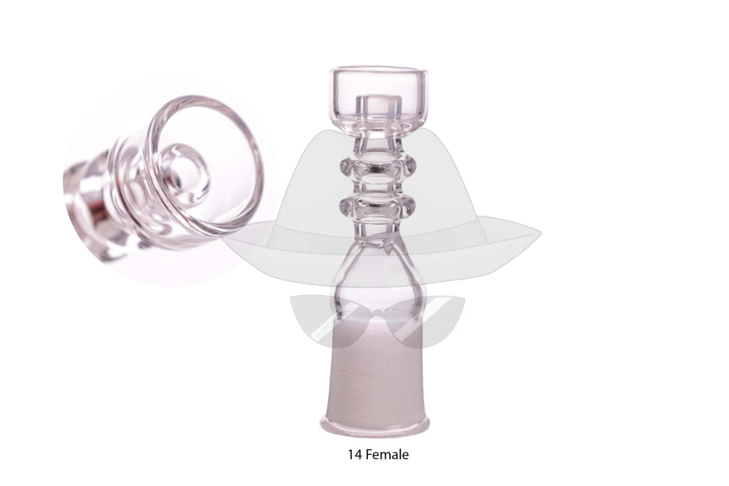 14mm Female Domeless Quartz Nail