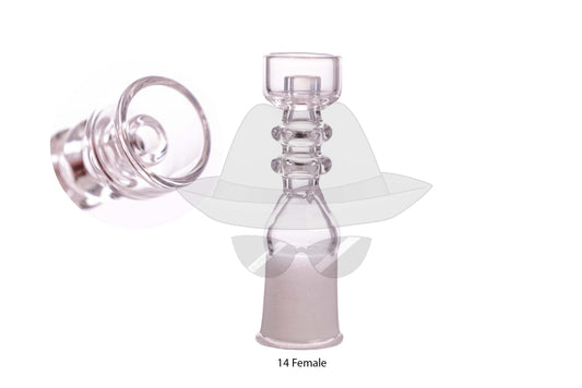 14mm Female Domeless Quartz Nail