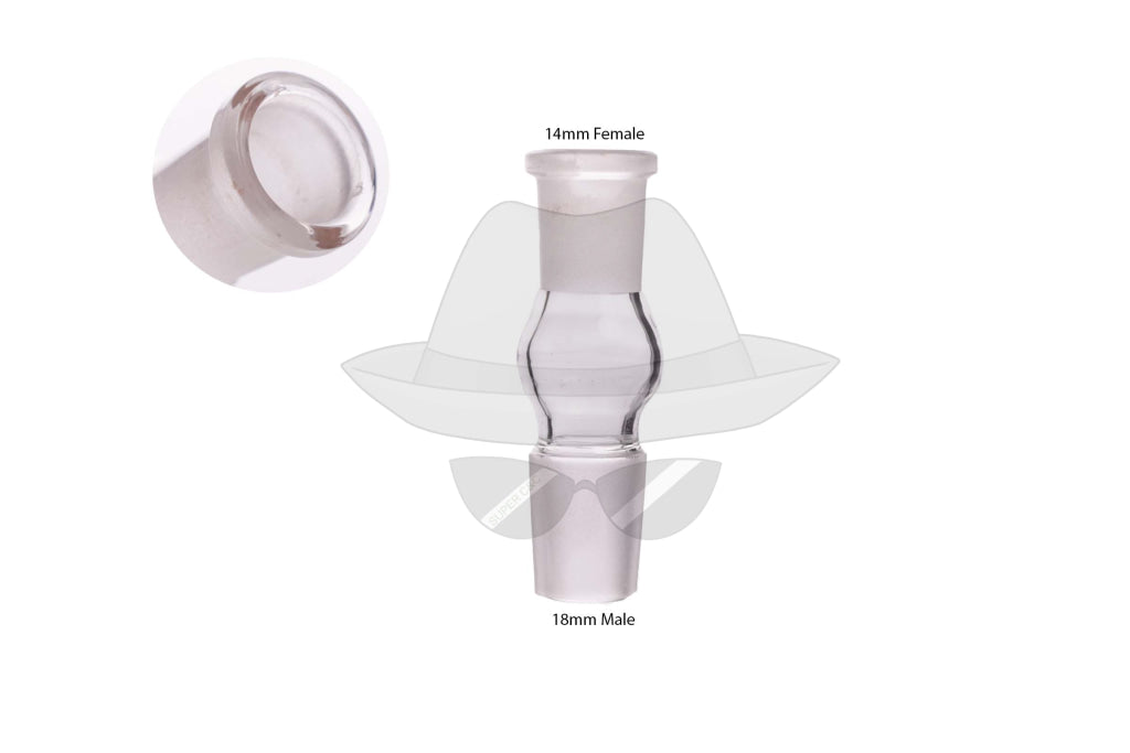 14mm Female to 18mm Male Connector