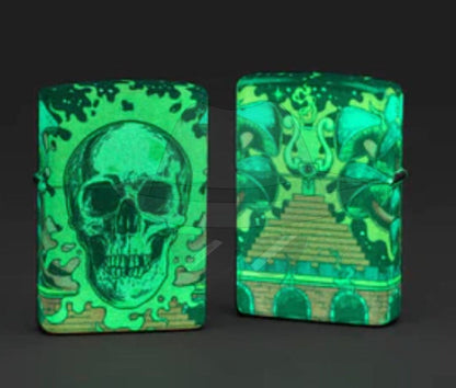 #151 ZIPPO OIL LIGHTER: SKULL