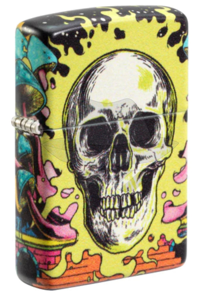 #151 ZIPPO OIL LIGHTER: SKULL