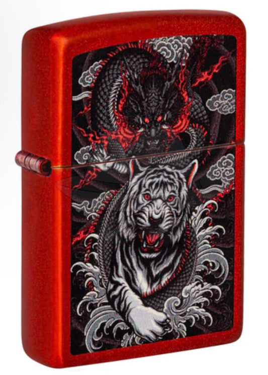 #165 Zippo Lighter: Dragon Tiger
