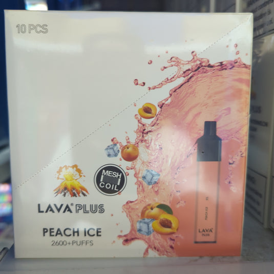 Lava Plus Peach Ice