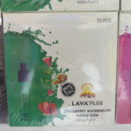 Lava Plus Strawberry Watermelon Bubblegum