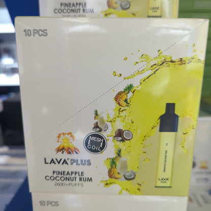 Lava Plus- Pineapple 🍍 Coconut 🥥 Rum